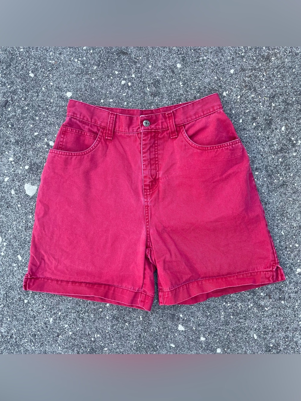 Vintage 90s red Cherokee shorts size 4/28”